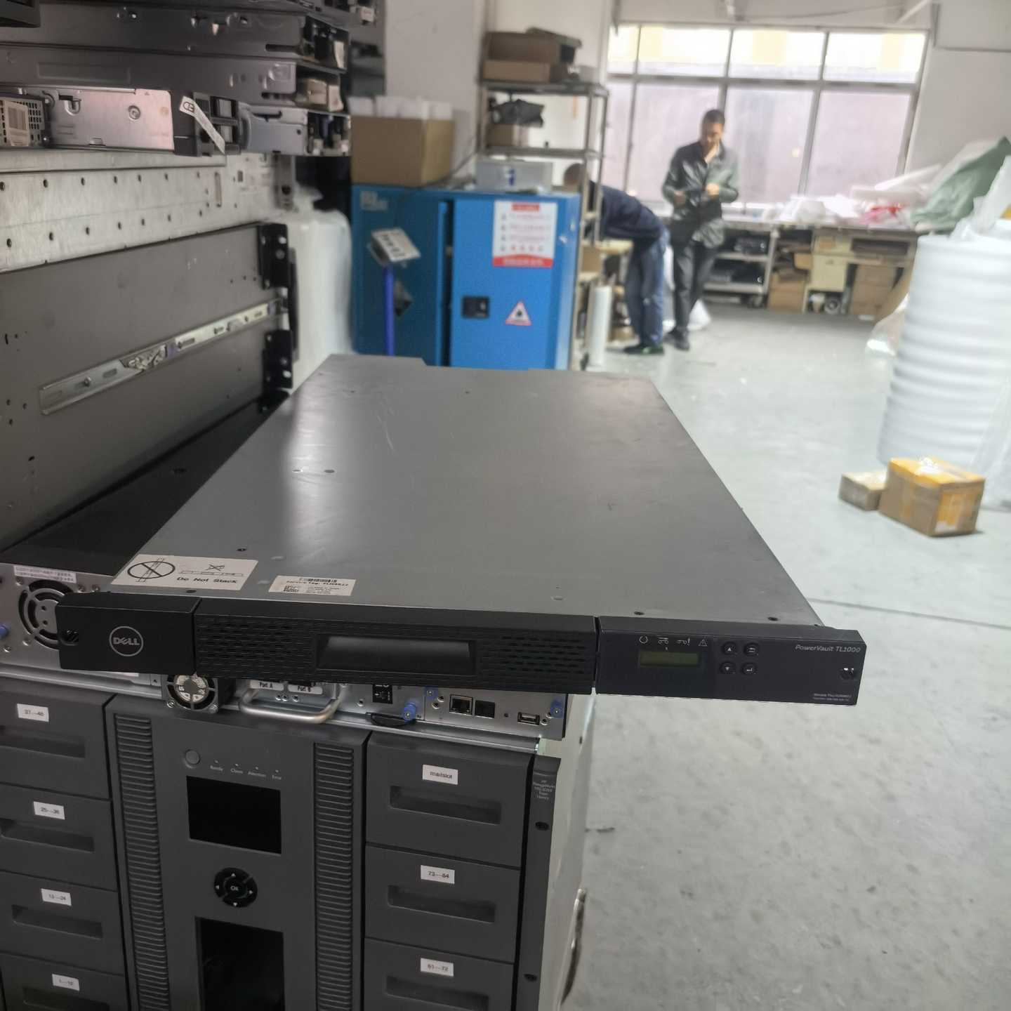 询价~DELL TL1000 LTO6 SAS 磁带库 测试全好，