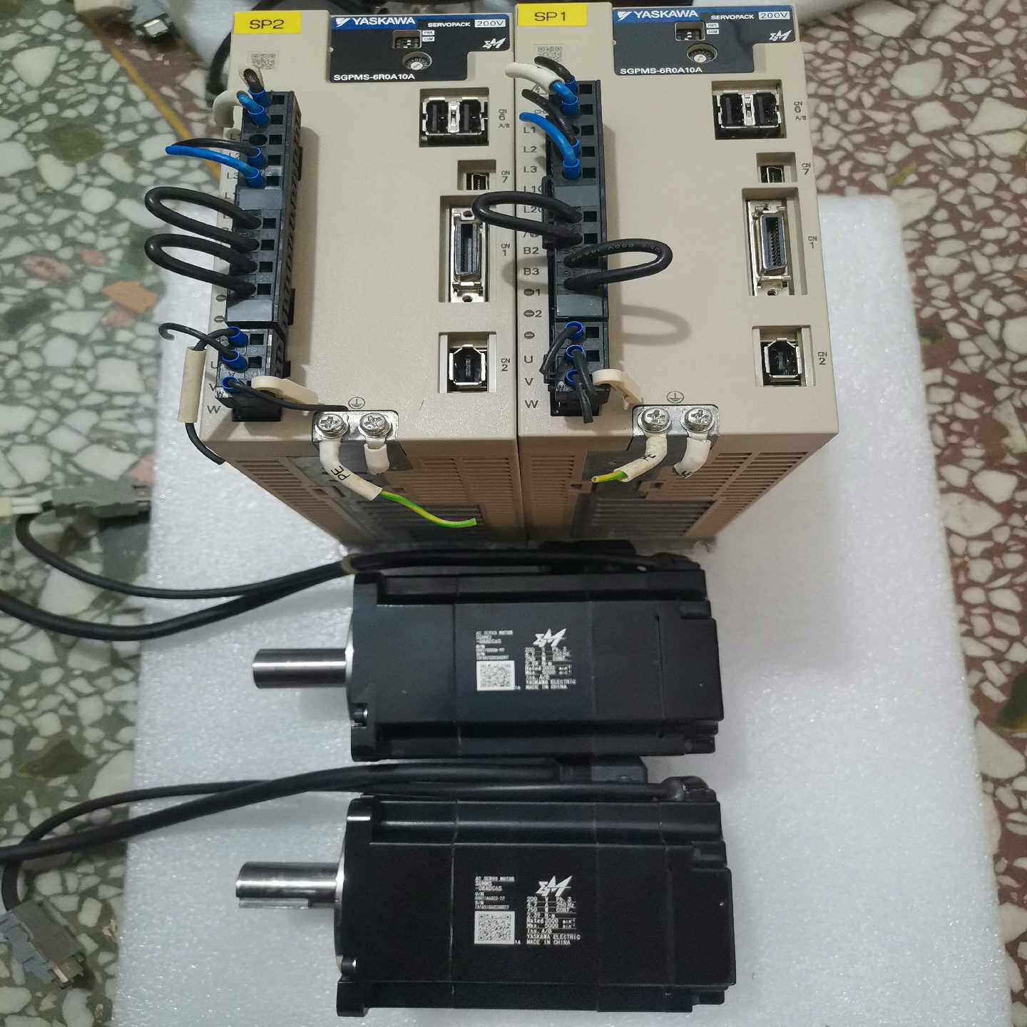 安川骏马系列伺服，驱动型号：SGPMS-6R0A10【卡奥电子】