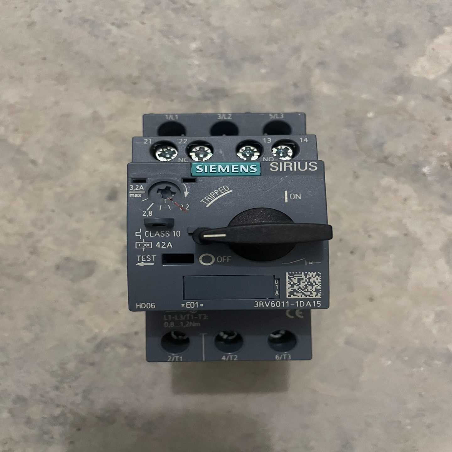 马达断路器3RV6011-1DA15询价