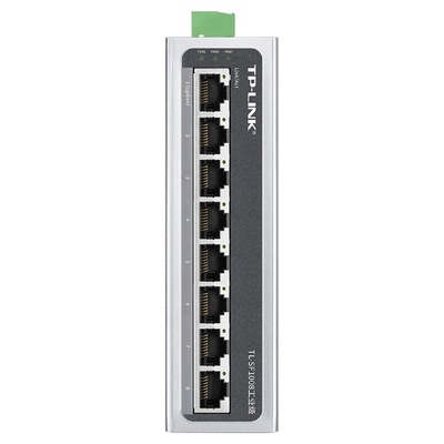 普联TP-LinkTL-SF1008工业级交换机百兆8口5口SF1005工业级交换机