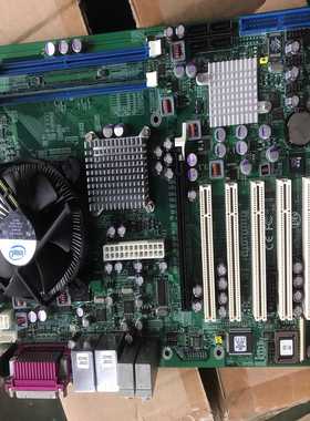 AMIBIOS工控主板，带CPU，1G内存条，扩展卡槽7，实【白零商