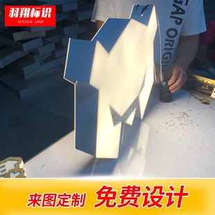 吊牌灯箱 厂家供应led不锈钢双面灯箱户外门头广告招牌悬挂式
