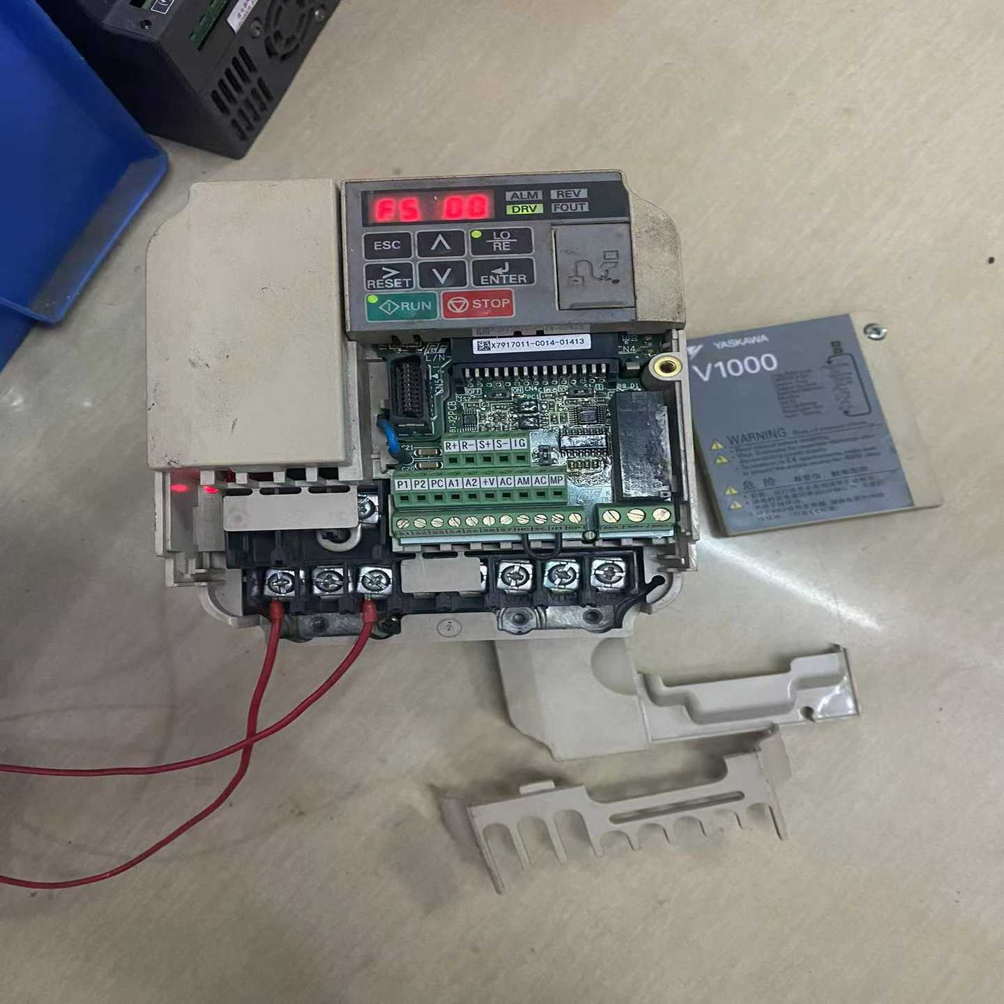 【议价】安川变频器VB4A0004BBA一台二手拆机220包