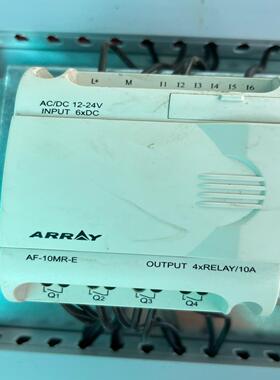 ARRAY亚锐PLC AF-10MR-E 拆机件   有三台【鑫鑫商铺】