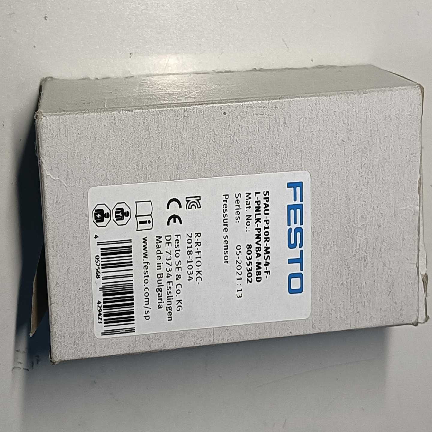 FESTO压力开关，型号SPAU-P10R-MS4-F-L-~询价