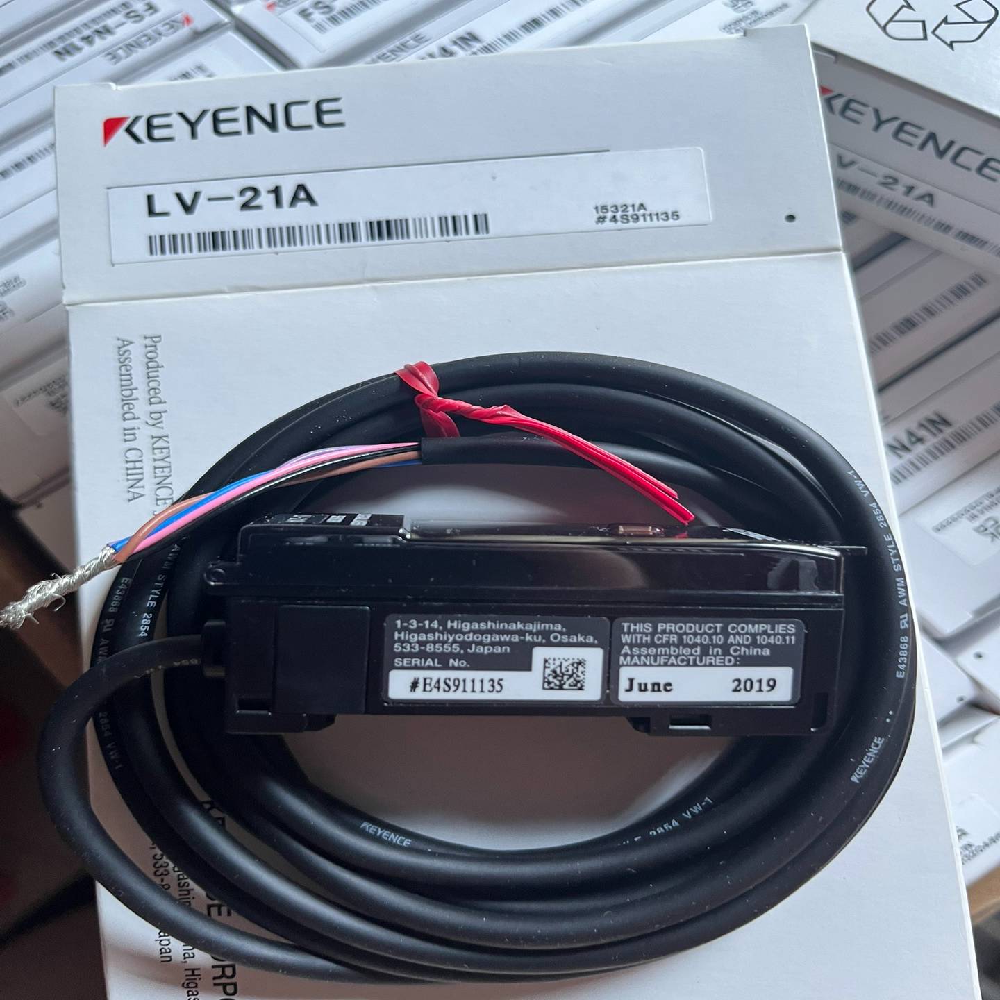 议价基恩士keyence放大器LV-21A全新原装正品条码维修/现货W