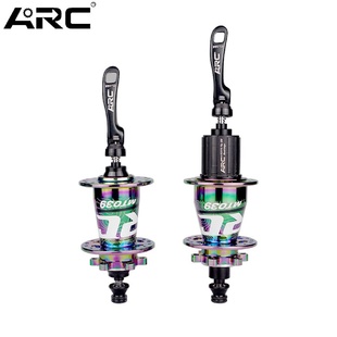 ARCMT039自行车山地花鼓4轴承32孔碟刹快拆桶轴花鼓MSXDHG塔基