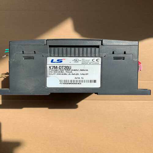 询价~LS PLCK7M-DT20U实物实图 功能正常