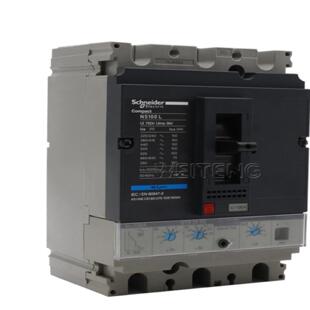 隆兴9年老店 施耐德 NS100L STR22SE 空气开关 NSX100L塑壳断路*