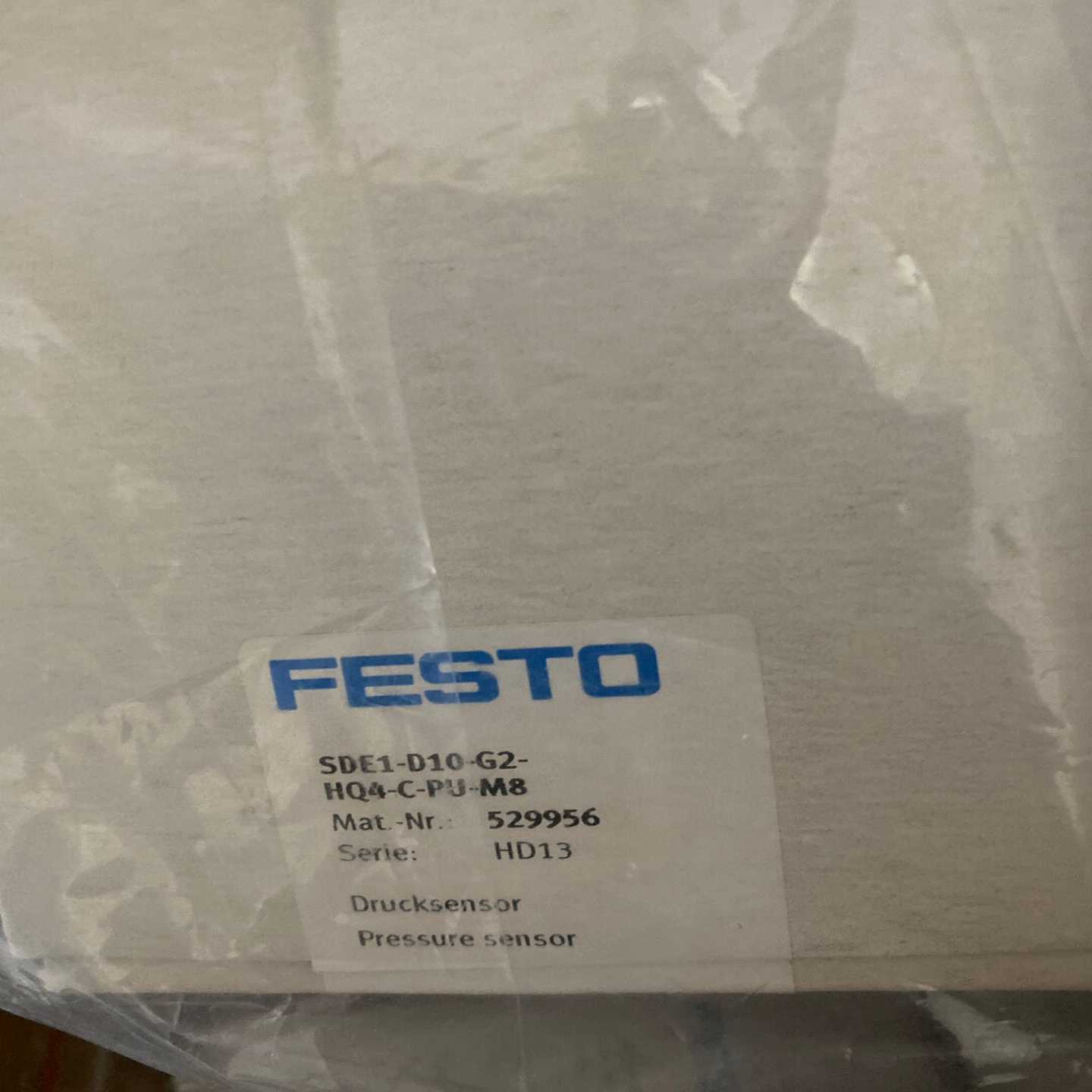 询价拍~费斯托 压力开关 529956 SDE1-D10-G2-HQ