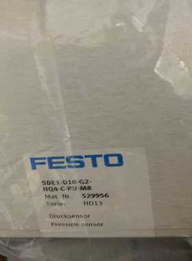 询价拍~费斯托 压力开关 529956 SDE1-D10-G2-HQ