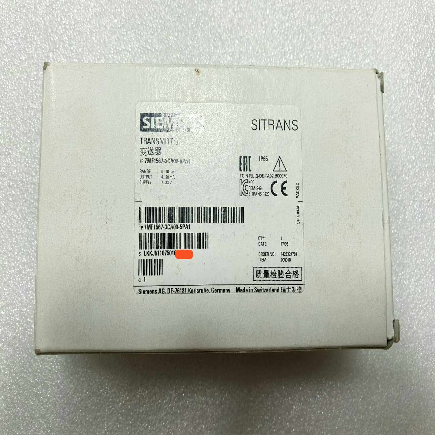 询价~7MF1567-3CA00-5PA1  J年 原标