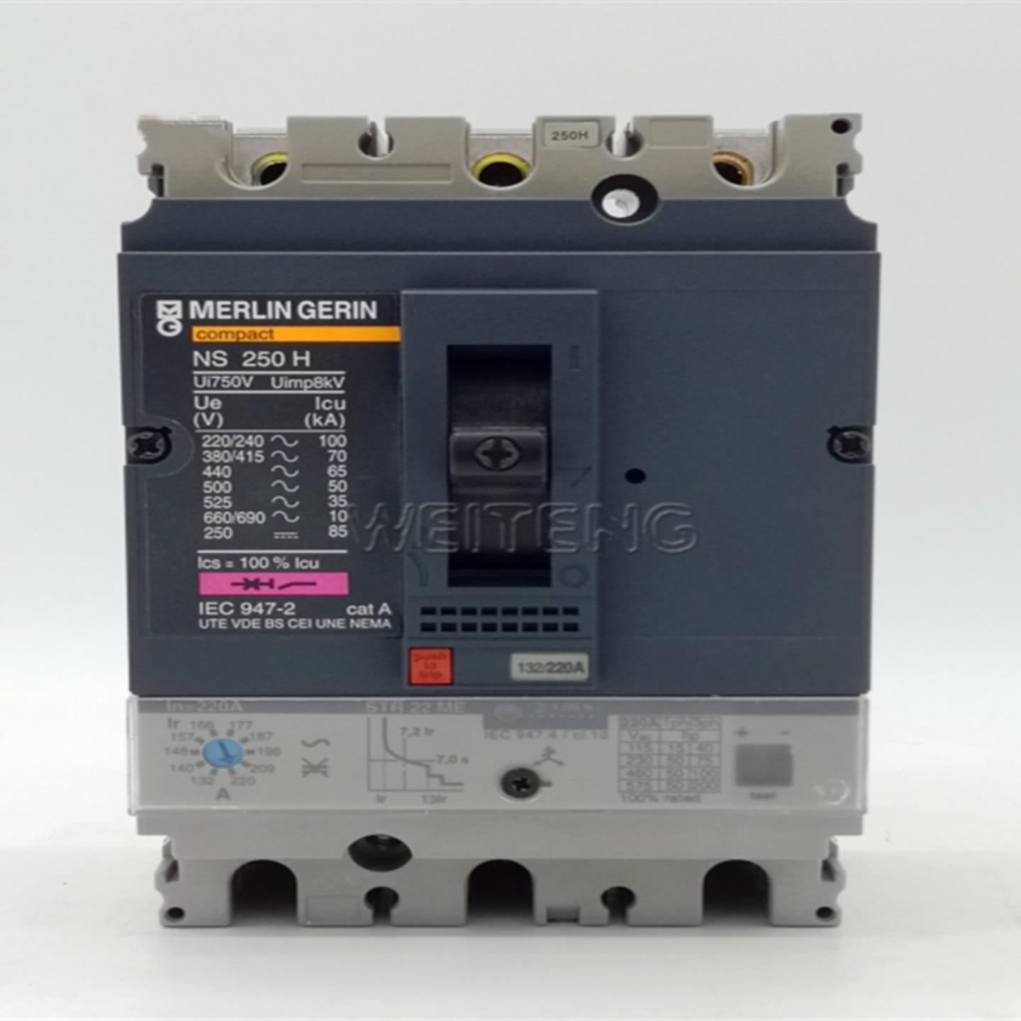 隆兴9年老店 梅兰日兰 NS250H STR22ME 马达保护空开MA220 塑壳*