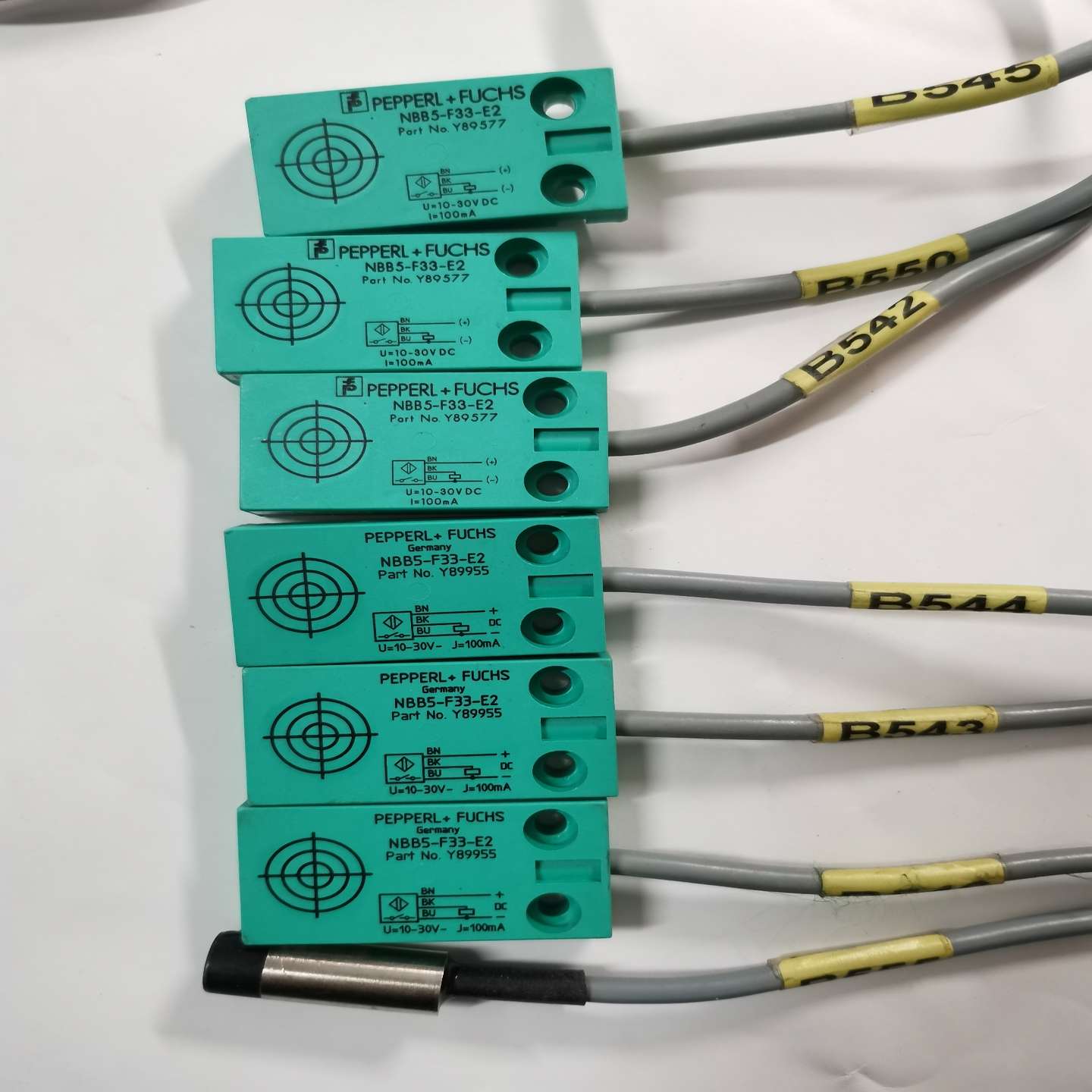 询价拍~德国赐来福X541总成（插头带8个接近开关B541-