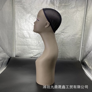 供应模特头美发头模假人头理发店学徒练习烫染造型模具仿真