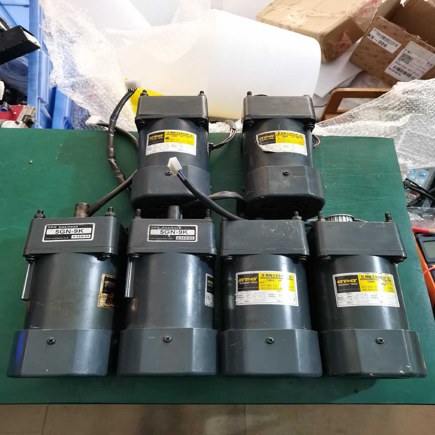 GPG台邦减速电机电机型号5RK120GN-C输入220
