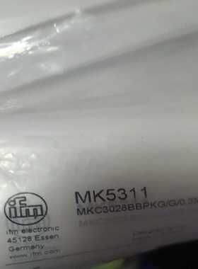 询价拍~易福门 ifm  mk5100  MK5314 MK5100