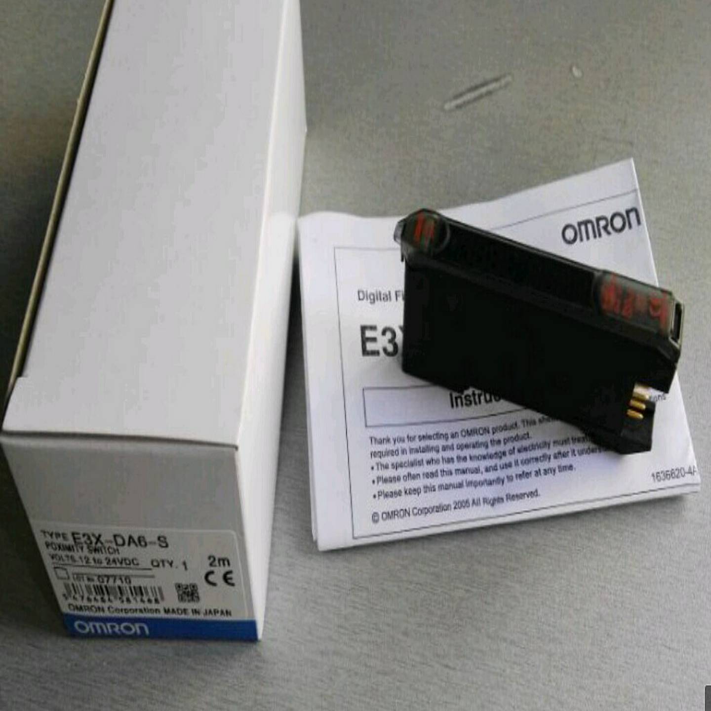 【议价】欧姆龙OMRON 光纤放大器E3X-DA6-S