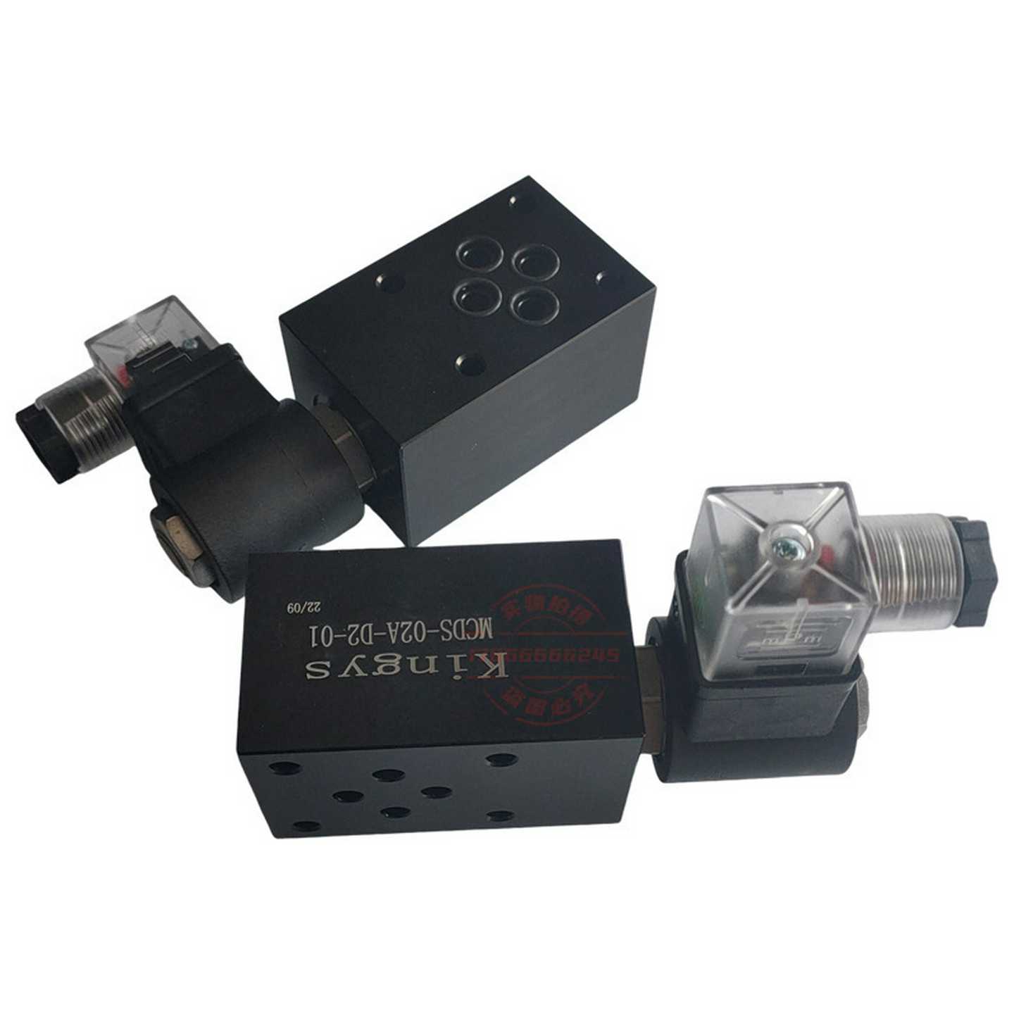 kingys叠加d电磁保压阀MCDS-02A-D2-01MKS-03W-D2-01V3066-D2-A