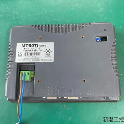 威纶触摸屏MT607i V1WV台湾原装拆机功能完好带议价商品