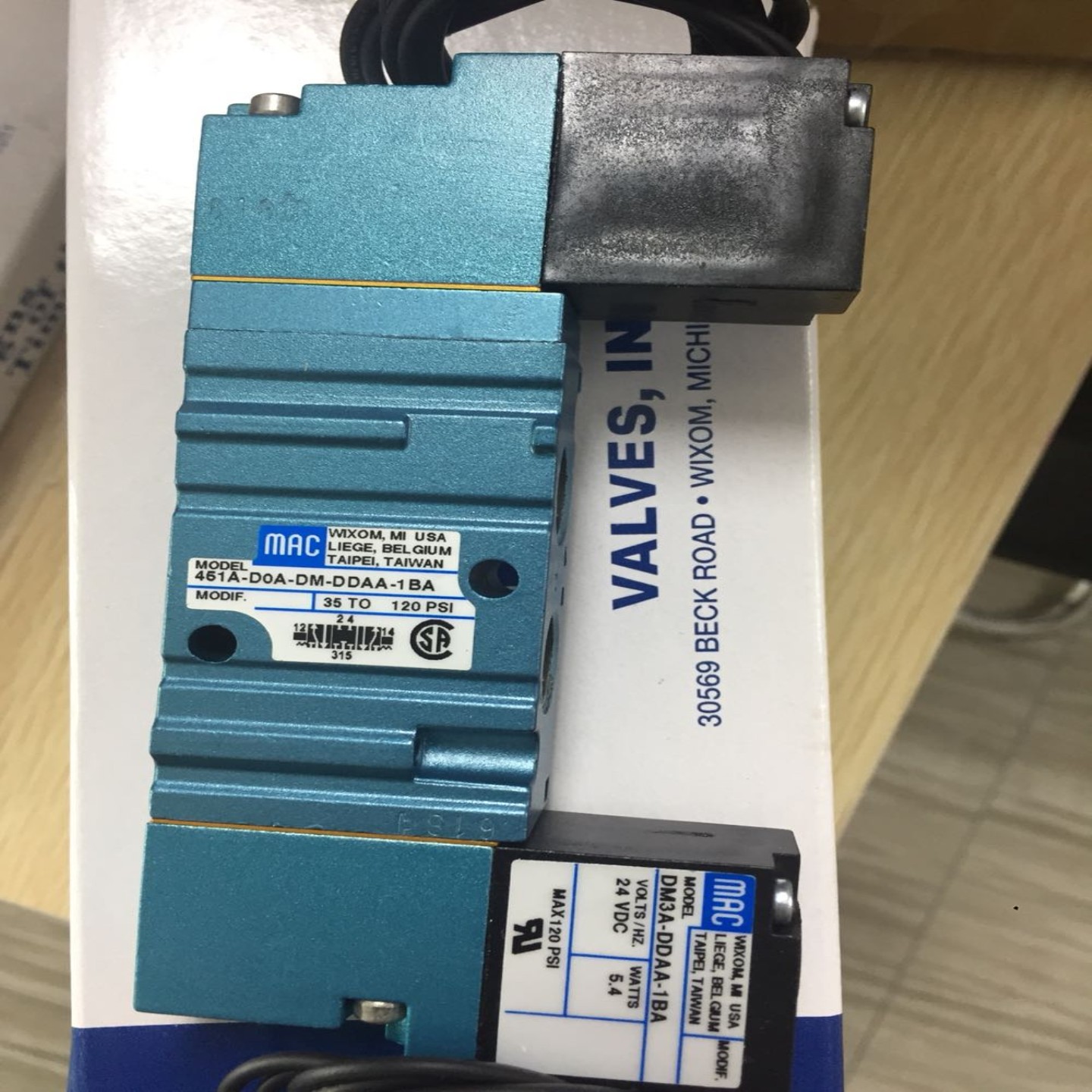 MAC电磁阀461A-DOA-DM-DDAA-1BA