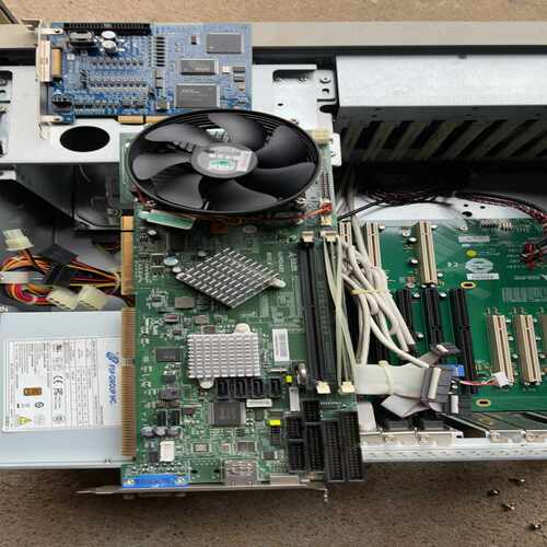 凌华NUPRO一A301主板REV1.4带内存CPU散热~询价