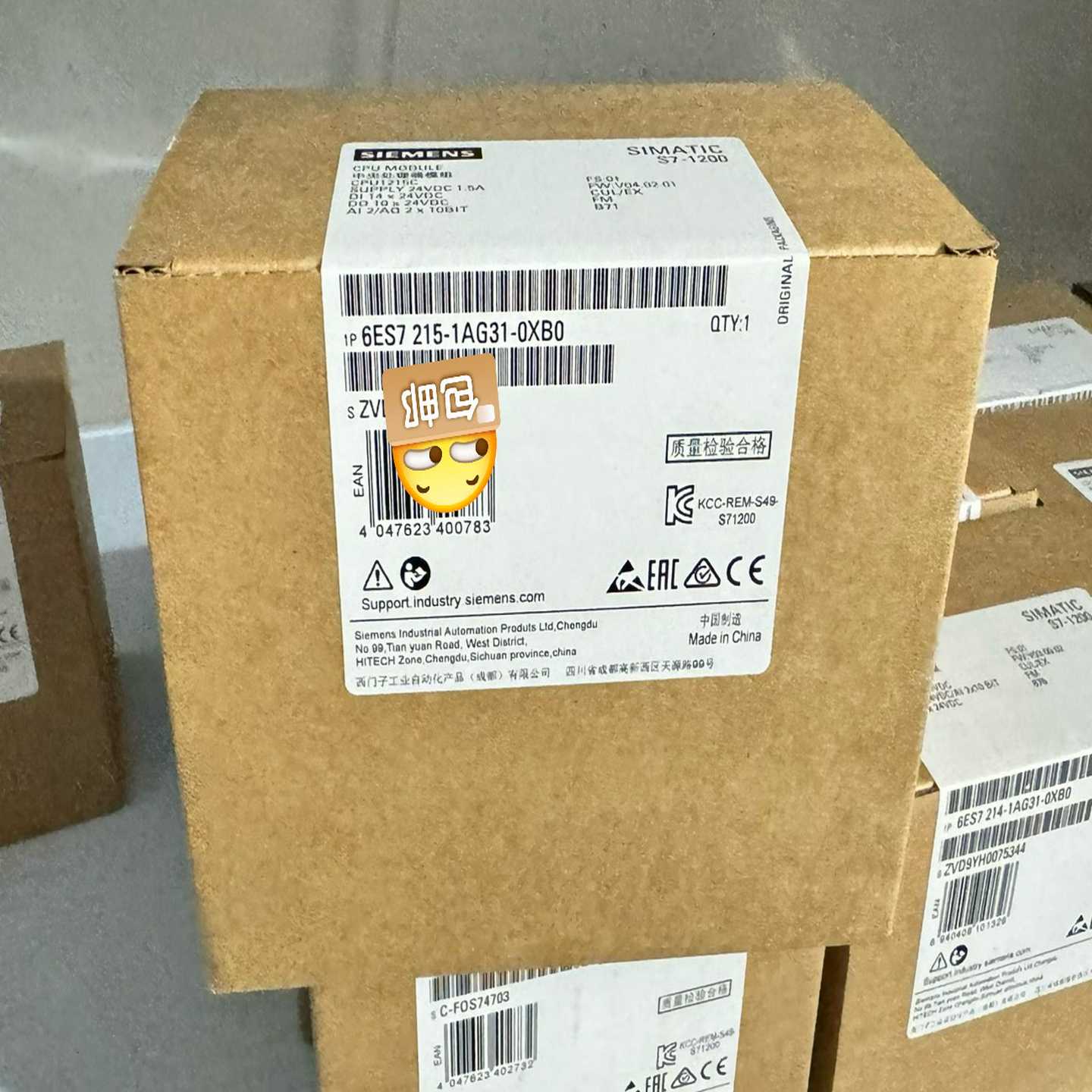 询价~6ES7215-1AG31-0XB0