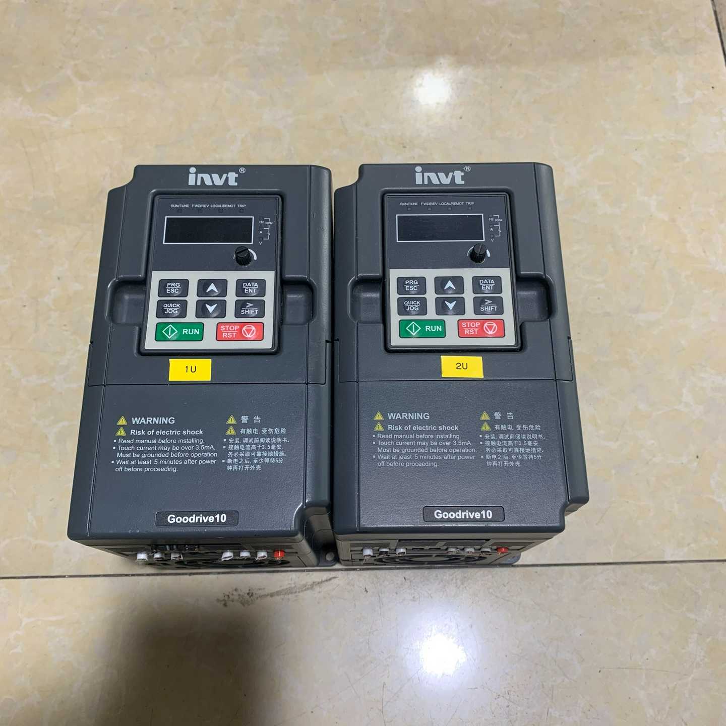 拆机英威腾变频器GD10-2R2G-4-B，2.2kw成色如【鑫鑫商铺】