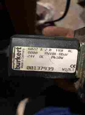 宝德BURKERT电磁线圈。6022A2.024V的。适用