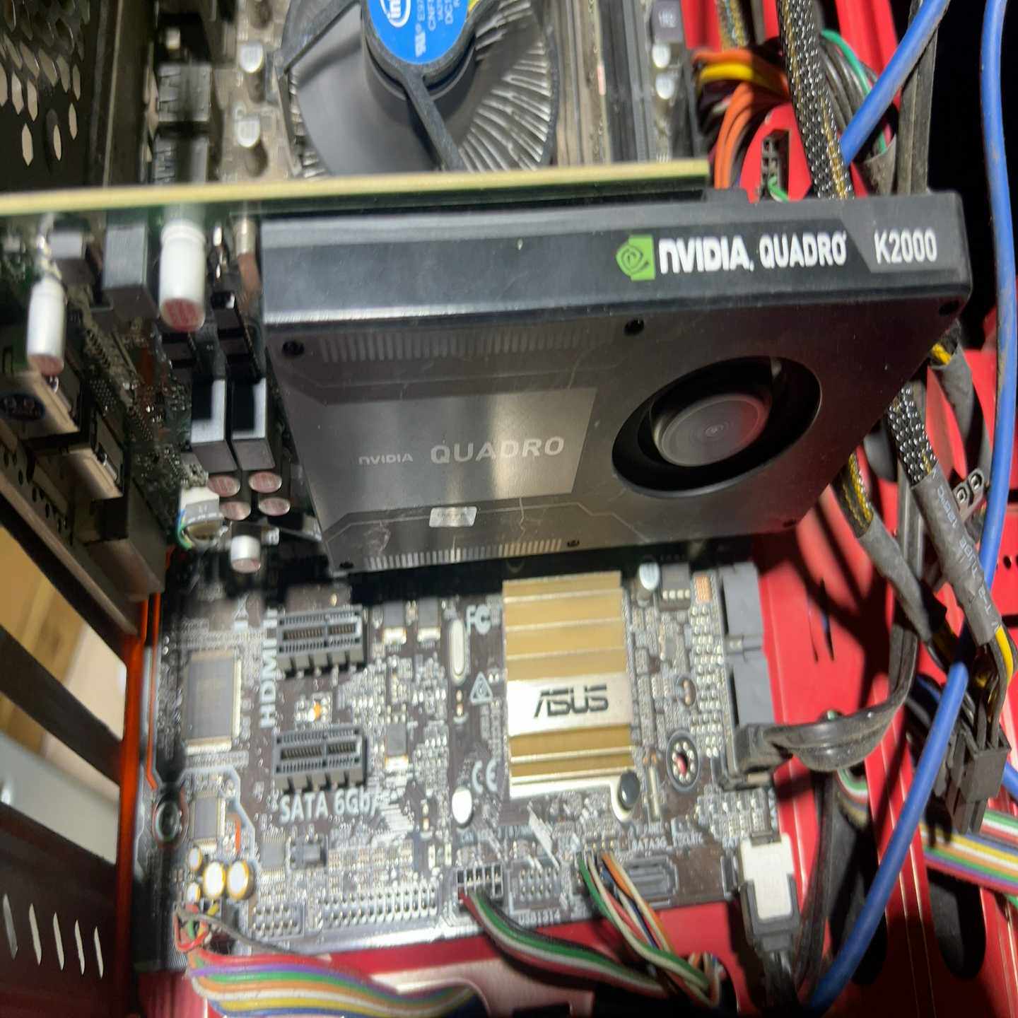 丽台专业绘图显卡Quadro K2000 2G 。DVI+2--议价商品