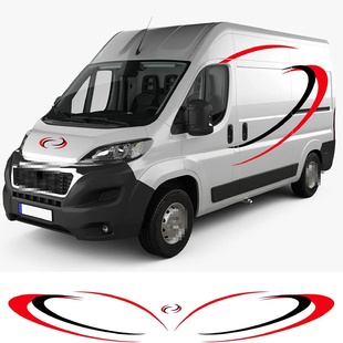 车贴A943 适用于依维柯IVECODaily引擎盖车贴车身贴纸改装