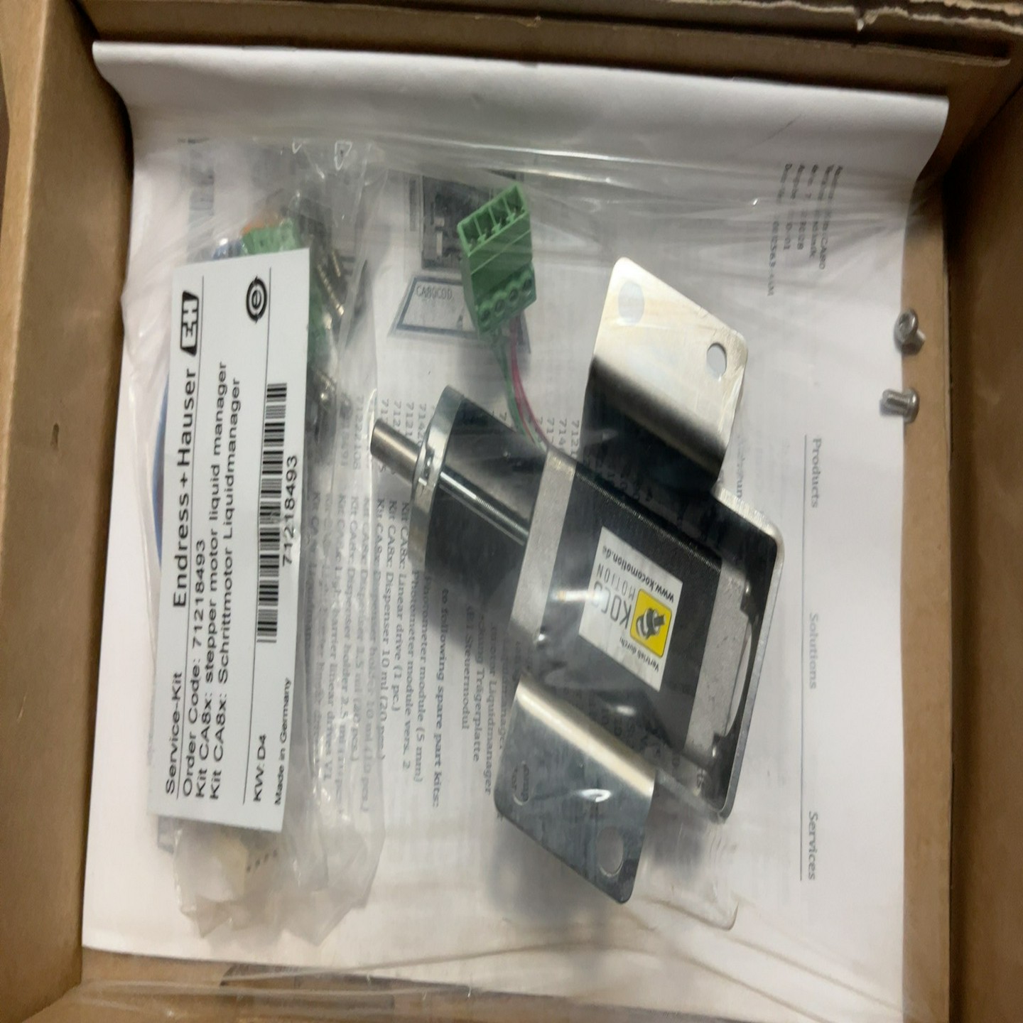 询价~E+H  CA80AM   liquid manage 步进