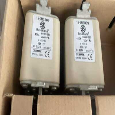 巴斯曼bussmann熔断器，170M5809，8个，成色如询价
