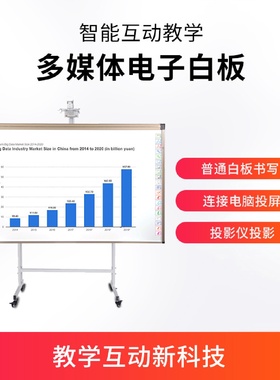 智能电子白板幼儿园培训交互式触摸多媒体教学一体机会议显示屏