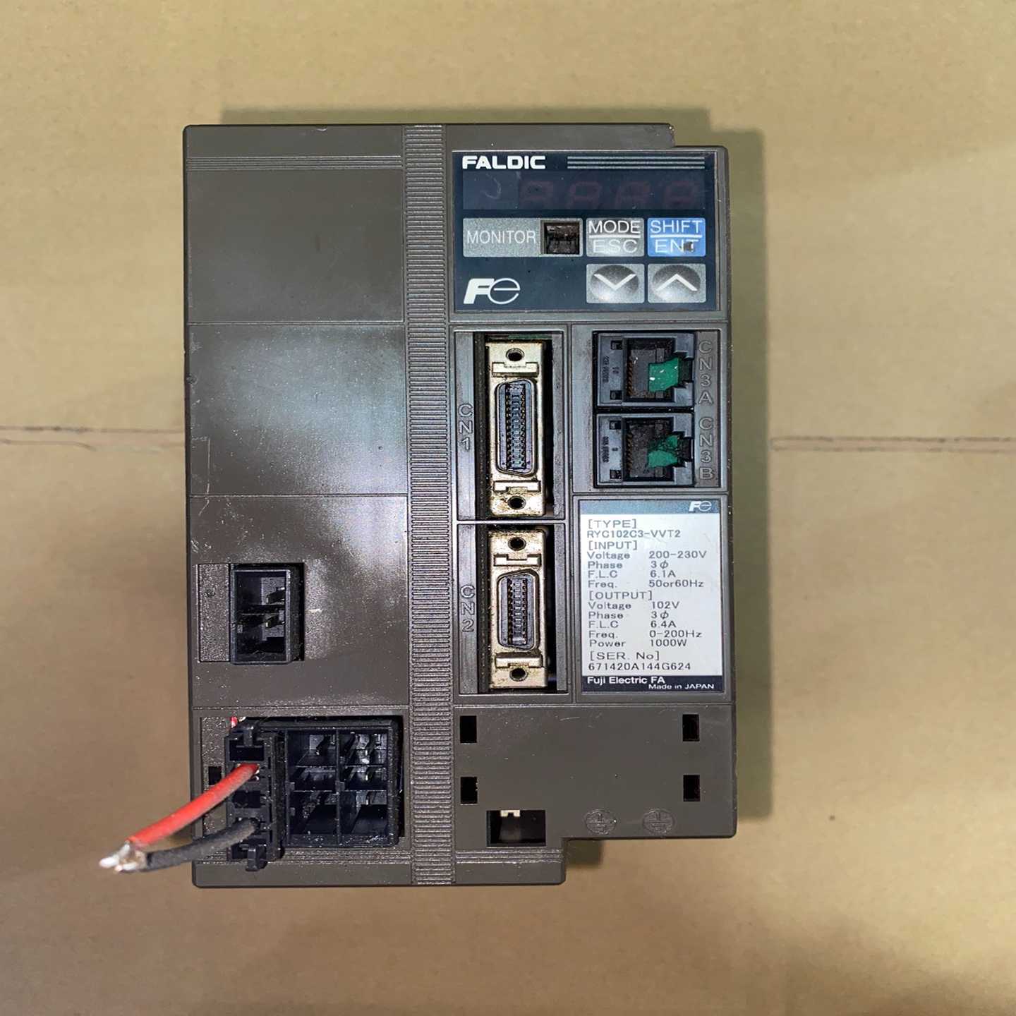 【星慕电子】RYC102C3-VVT2 富士伺服驱动器