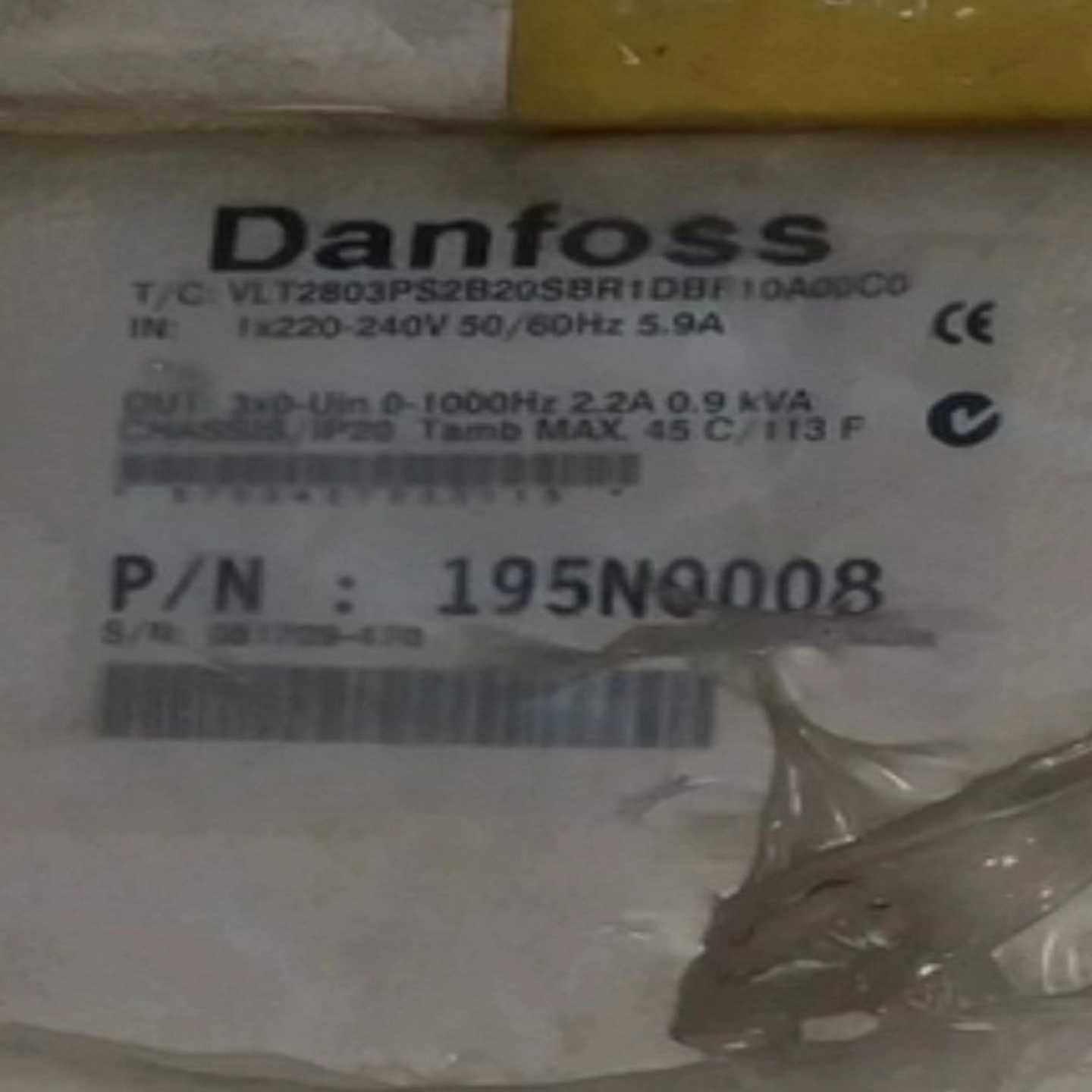 danfoss丹佛斯议价    VLT2822PT4~询价