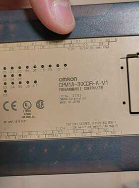 日本原装欧姆龙PLCCPM1A-30CDR-A-V1，24-议价