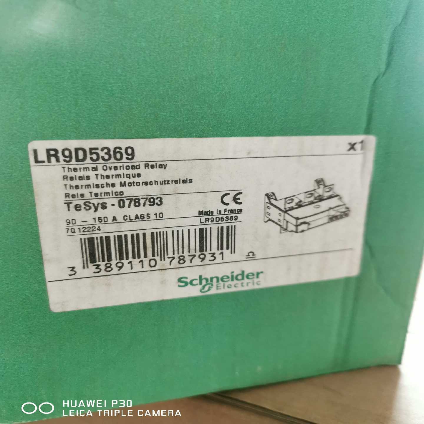 询价~热过载继电器LR9D5369   90-150A原