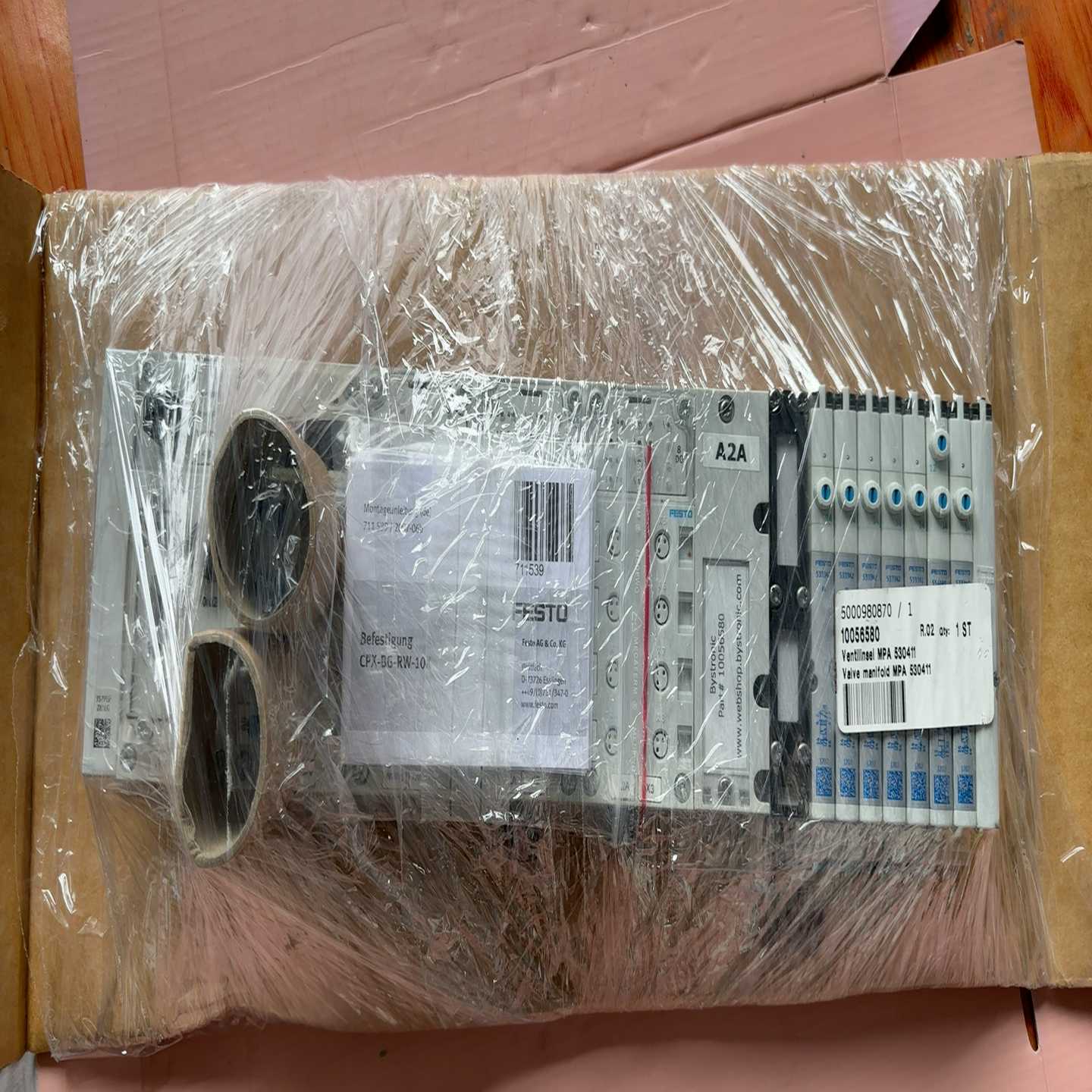 费斯托电磁阀Part/10056580模组模块带几个电磁阀如~询价