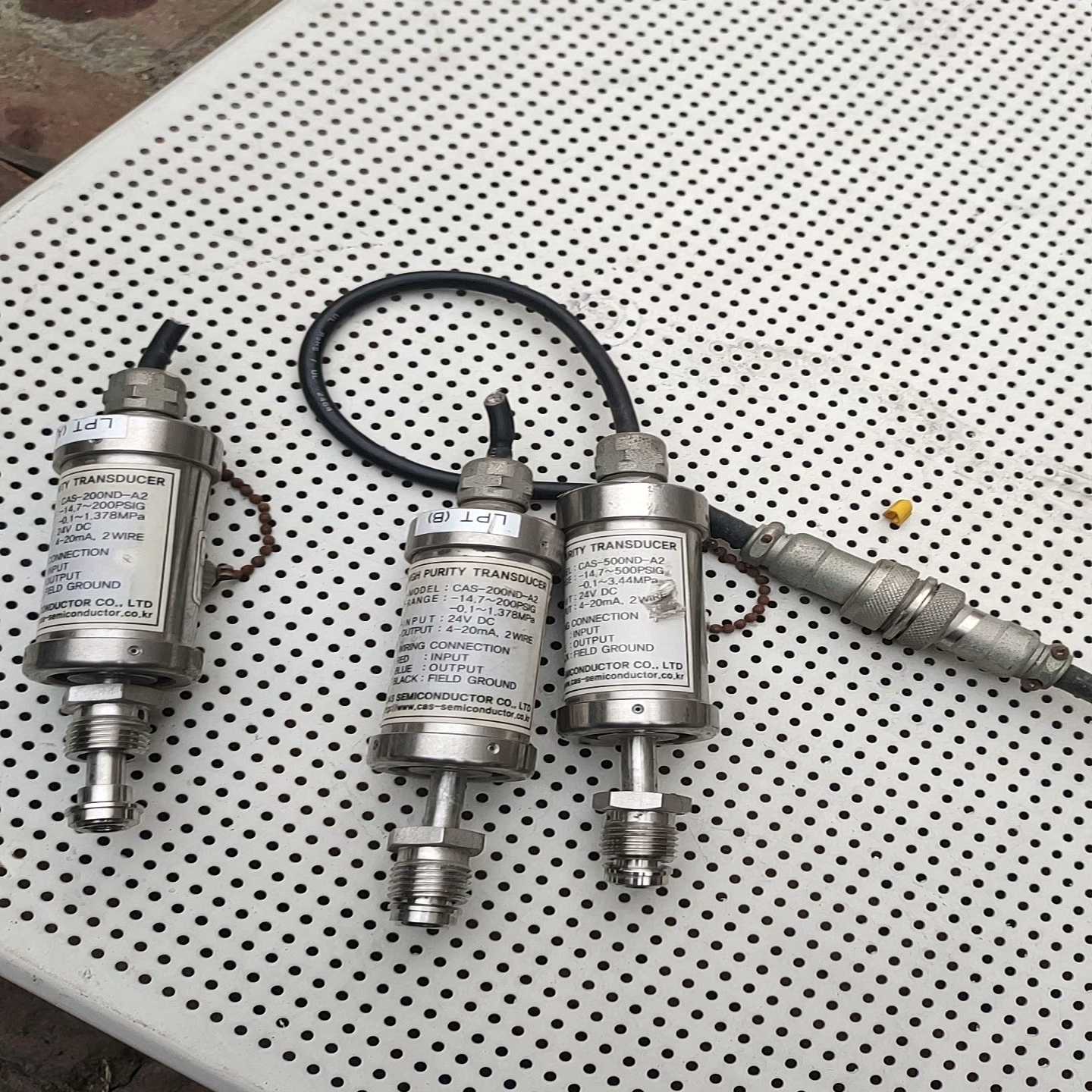 班美萝设备拆机CAS-SEMICONDUCTOR公司316L不锈钢--议价商品