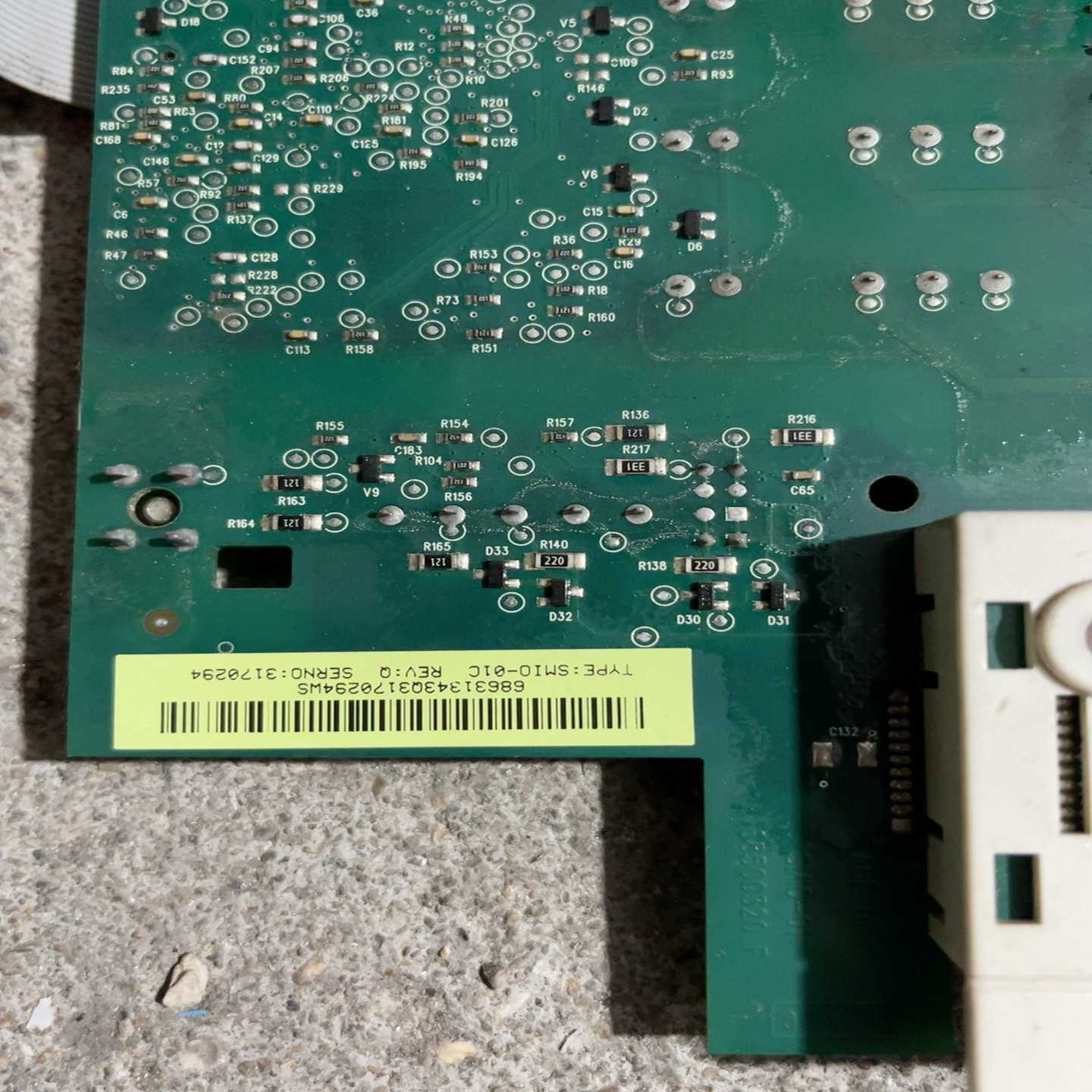 ABB550变频器主板SMIO-01C,功能  9张(地坛设备)