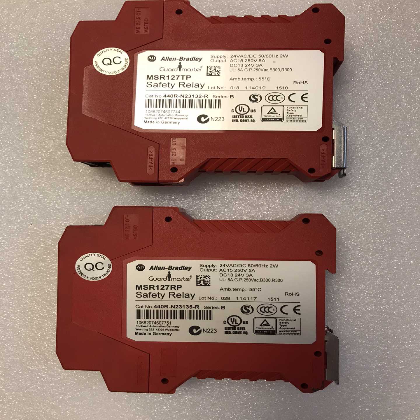 AB罗克韦尔安全继电器 MSR127RP MSR127TP~询价