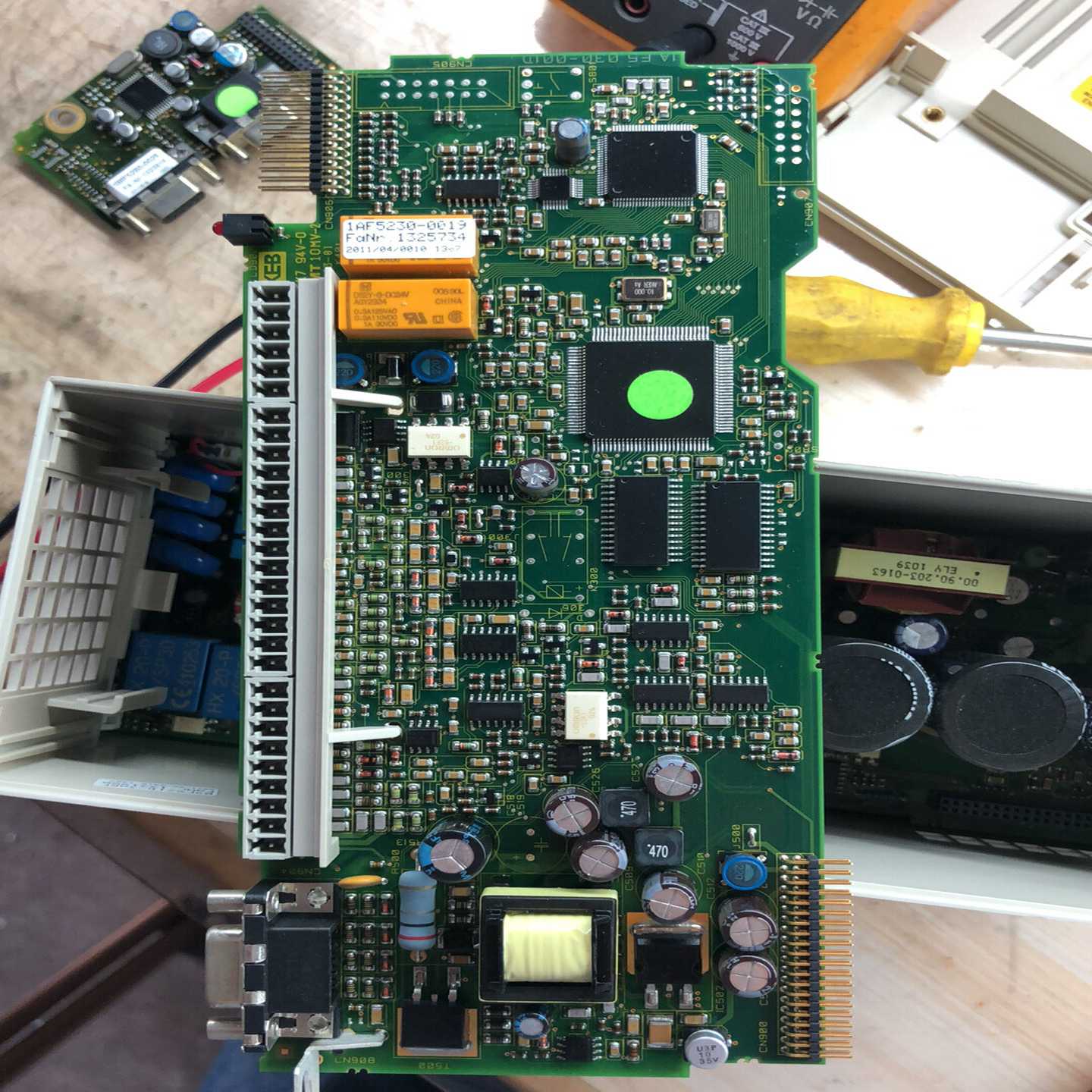 询价拍~09F5A1D-3AEA 科比伺服驱动器 KEB CPU板全