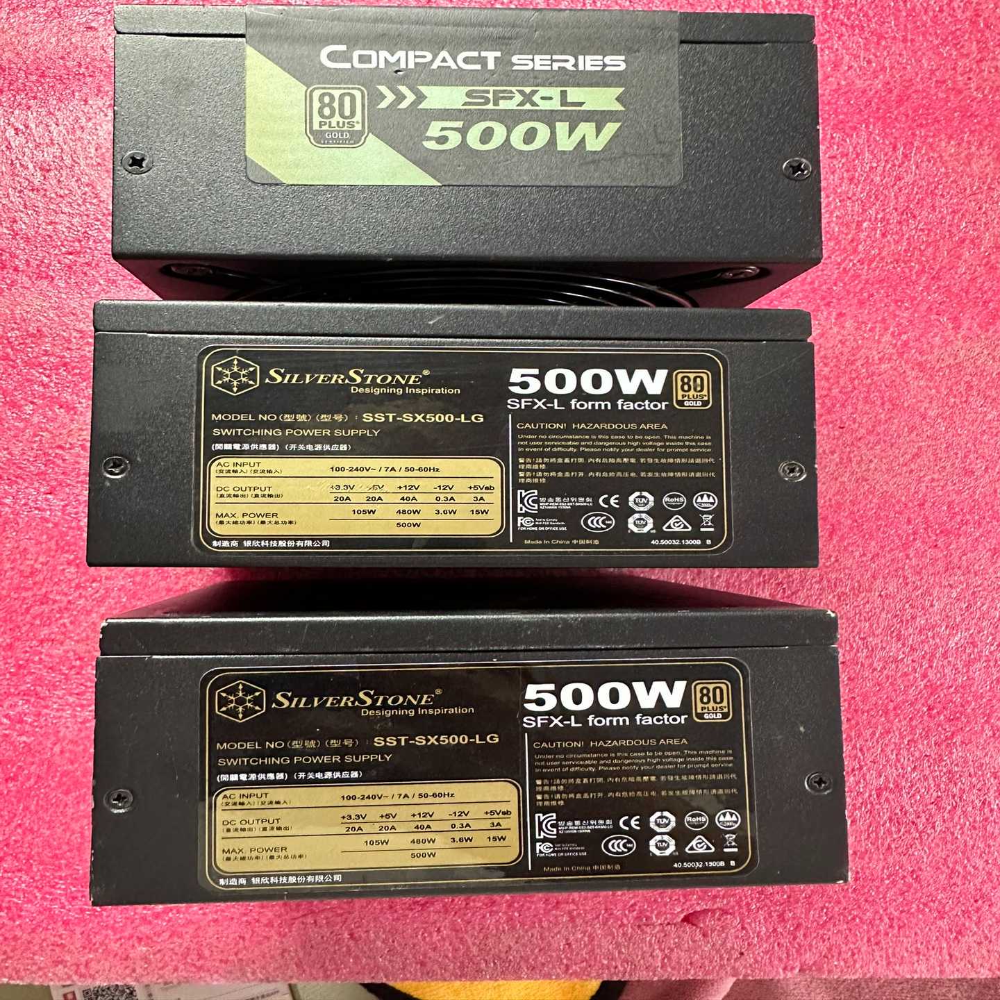 银欣SST-SX500-LG500W80plus【卡奥电子】