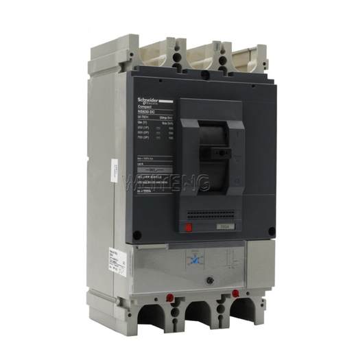 隆兴9年老店 施耐德 NS630DC 直流型 550A空气开关NSX630DC塑壳*