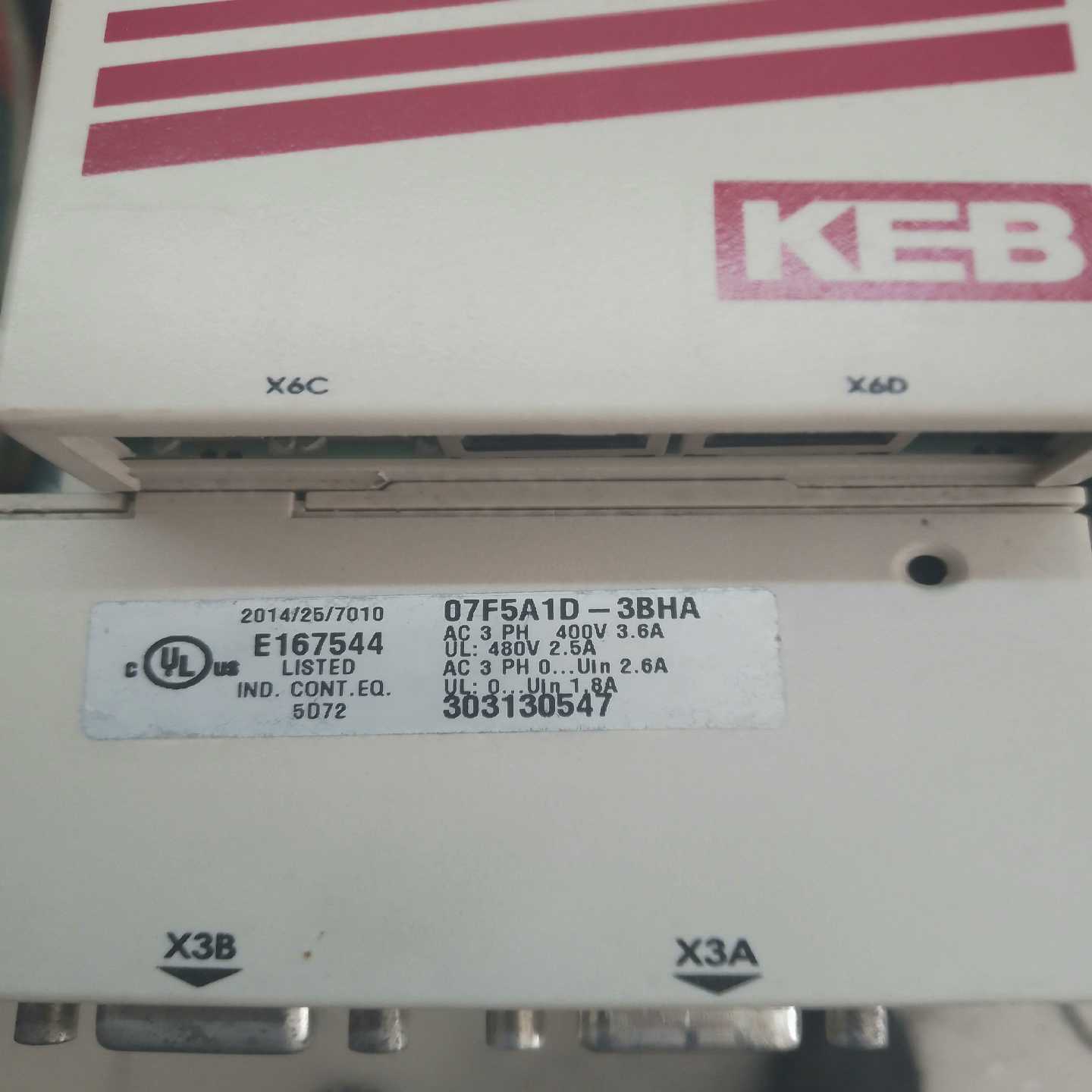 07F5A1D-3BHA科比变频器，功能正常，实物图片，--议价商品