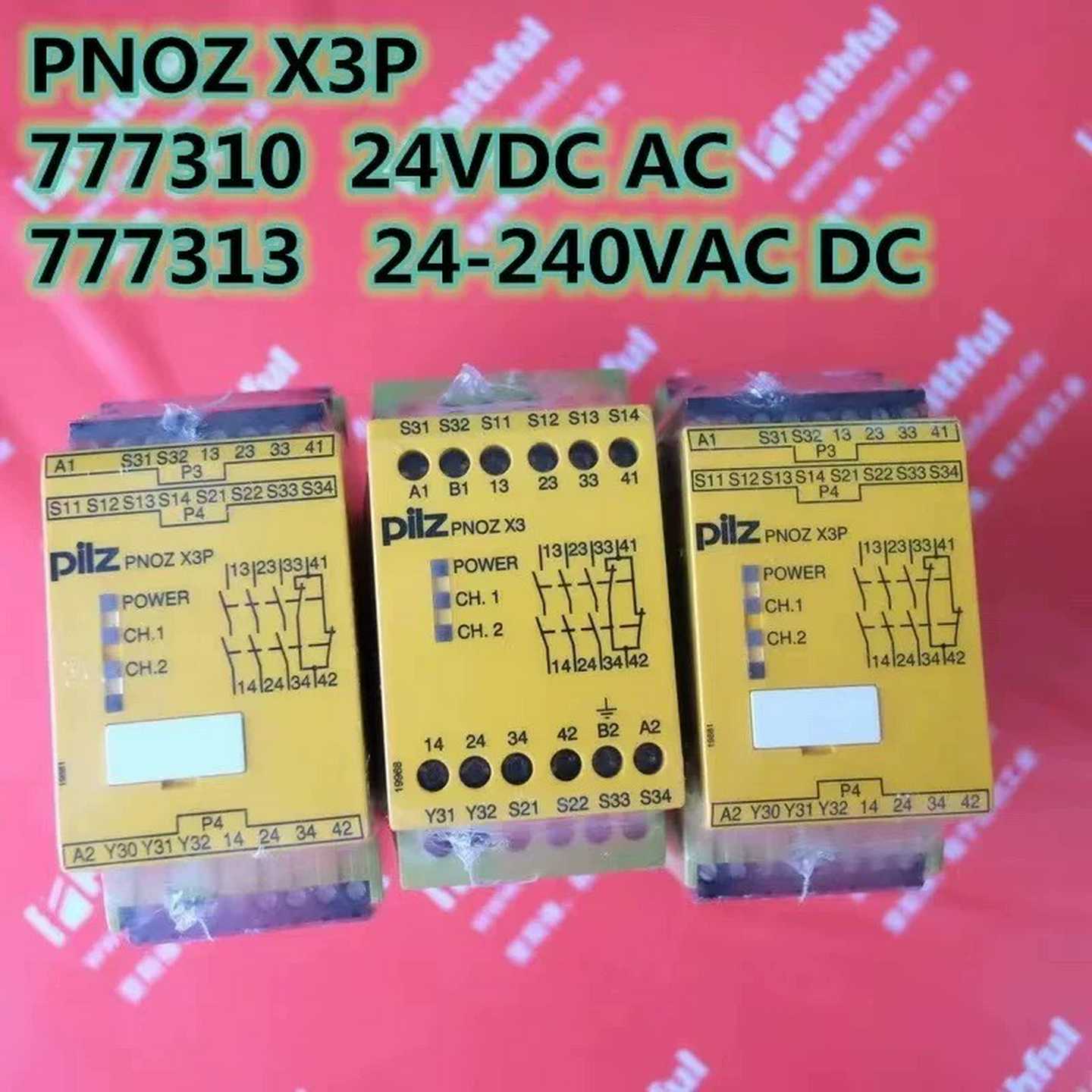 Pilz安全继电器PNOZX3X4XV3P77431询价