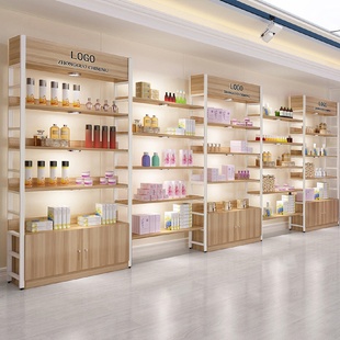 钢木红酒收纳展示架母婴蛋糕店专用加厚不锈钢多功能货架品质优选