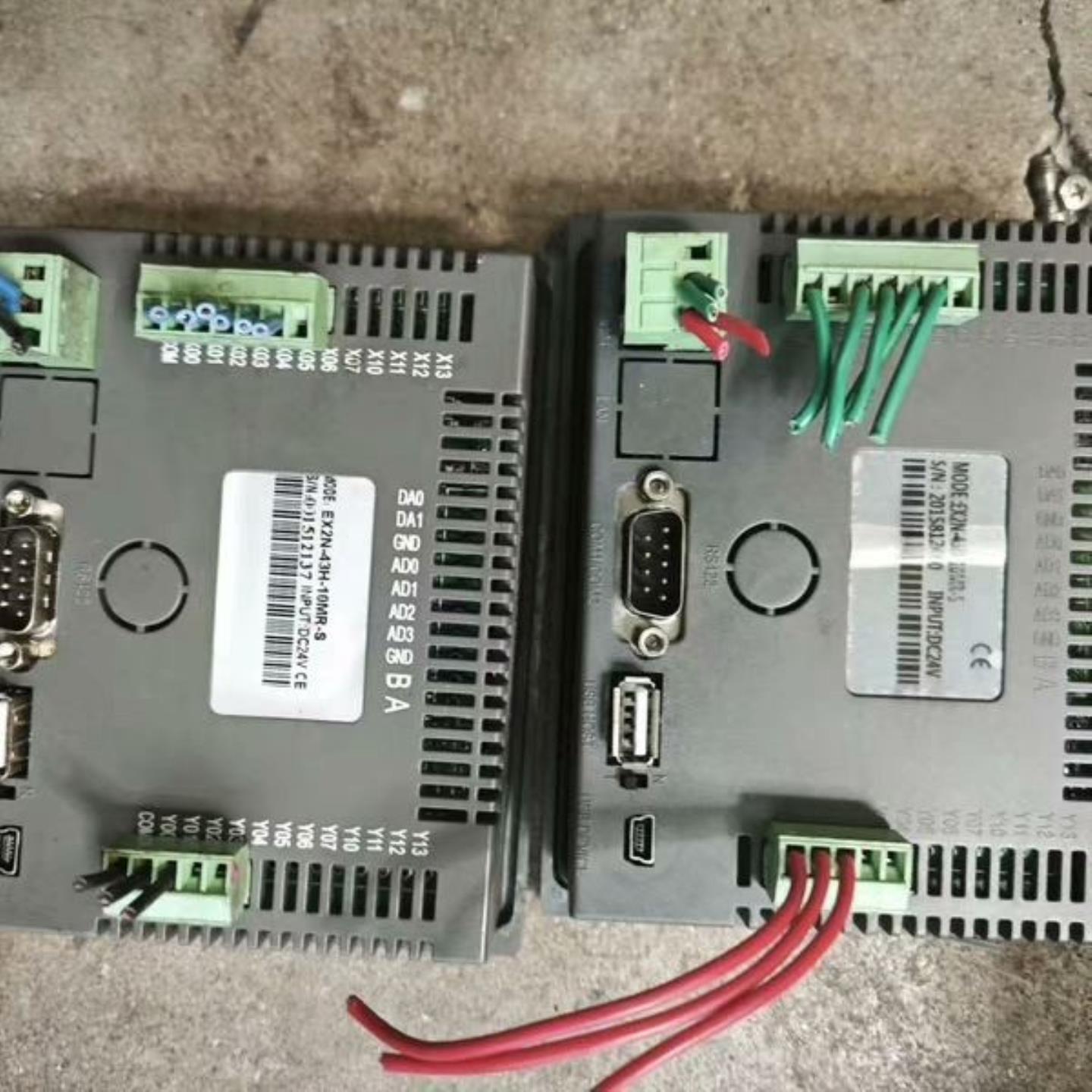 询价顾美4.3寸触摸屏PLC一体机EX2N-43H-10MR-S