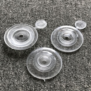 现货50MM直径圆形PC透明采光顶棚螺丝防水帽垫圈